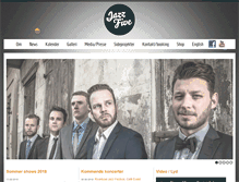 Tablet Screenshot of jazzfive.dk